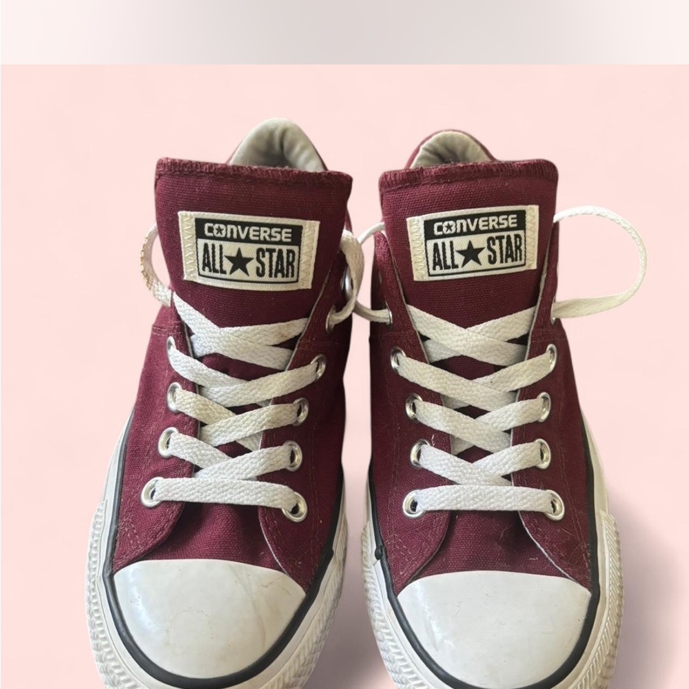 Converse All Star Madison OX Low Tops in Burgundy
